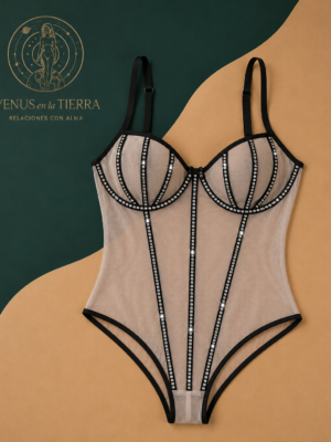 Body Elegante con Detalles de Lentejuelas