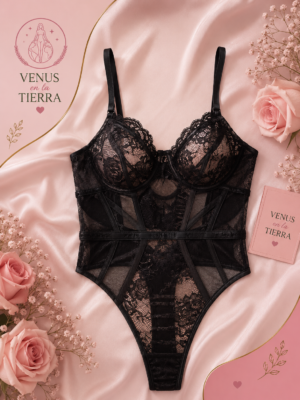 ✨ Body de Lencería con Sujetador para Mujer