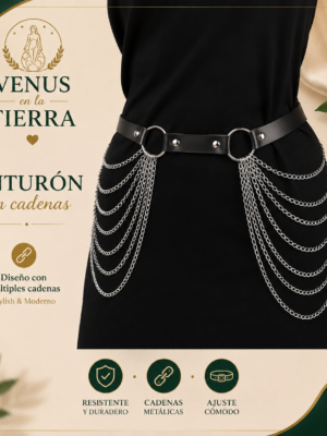 ✨ Cadena Corporal para Cintura Estilo Punk Gótico