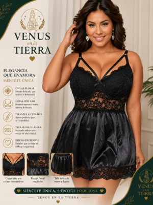 ✨ Bata de Dormir Plus Size para Mujer